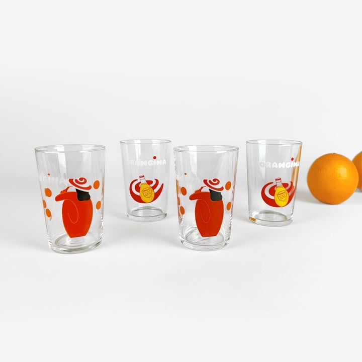 Verres Collector Villemot Orangina